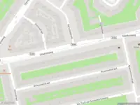 Brandweer met grote spoed naar de Sportstraat in Amsterdam