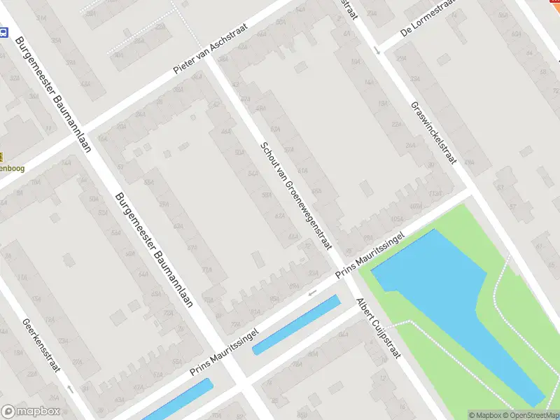 Ambulance met grote spoed naar de Schout van Groenewegenstraat in Rotterdam