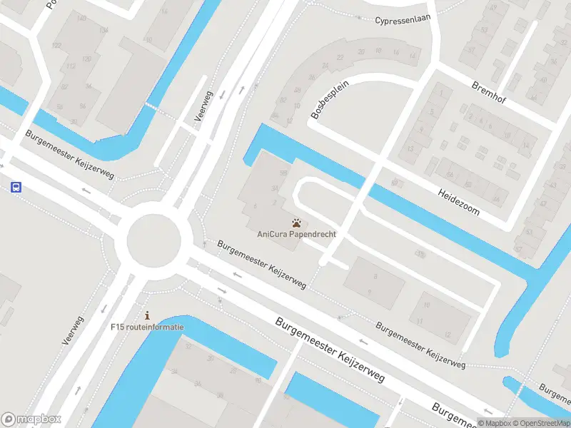 Politie naar de De Wederik in Papendrecht vanwege dier(en) in nood