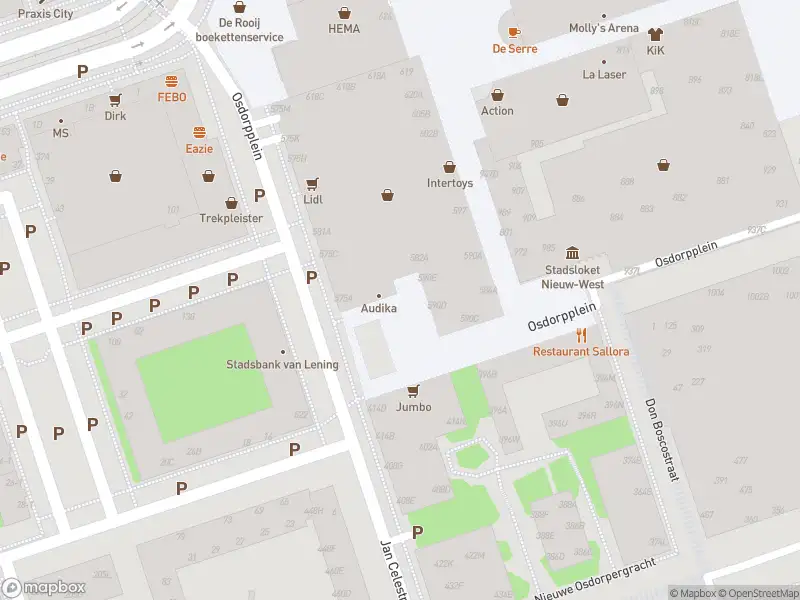 Brandweer met grote spoed naar de Osdorpplein in Amsterdam vanwege middelgrote brand