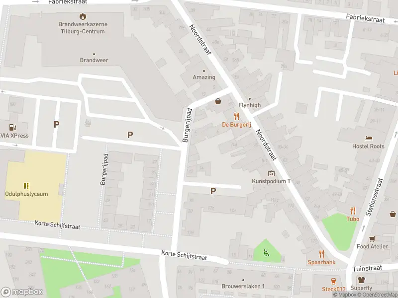 Brandweer met gepaste spoed naar de Burgerijpad in Tilburg