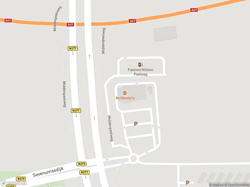 Politie naar de Middenpeelweg in Maasbree vanwege aanrijding met letsel