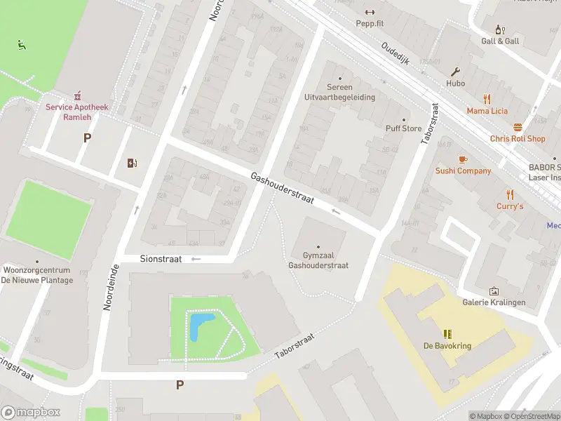 Besteld ambulance vervoer naar de Gashouderstraat in Rotterdam