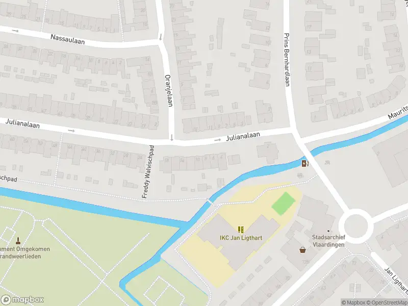 Besteld ambulance vervoer naar de Julianalaan in Vlaardingen