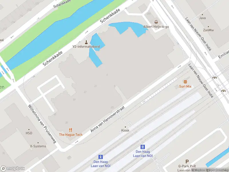 Brandweer met grote spoed naar de Anna van Hannoverstraat in 's-Gravenhage vanwege afgaan automatisch brandalarm