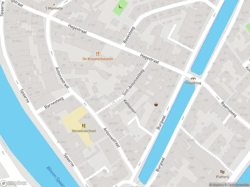 Ambulance met gepaste spoed naar de Sint-Antoniesteeg in Haarlem