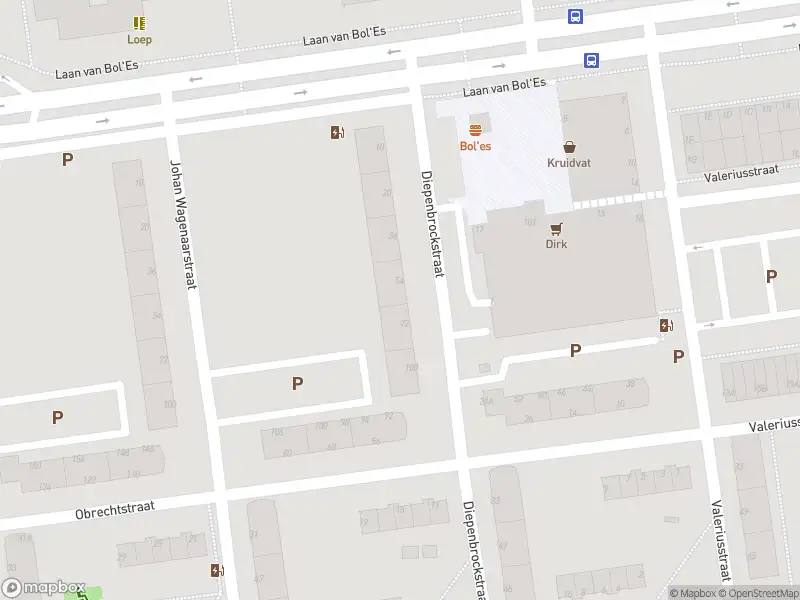 Politie naar de Diepenbrockstraat in Schiedam