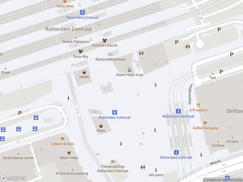 Politie naar de Stationsplein in Rotterdam vanwege ongeval met letsel