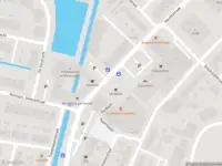 Ambulance met gepaste spoed naar de De Markt in Krimpen aan de Lek