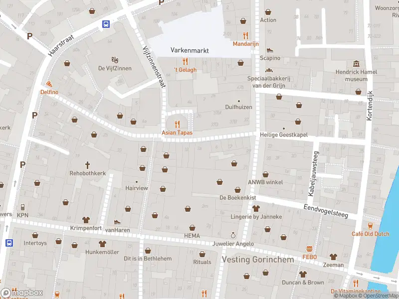 Brandweer met gepaste spoed naar de Bloempotsteeg in Gorinchem vanwege afgaan automatisch brandalarm