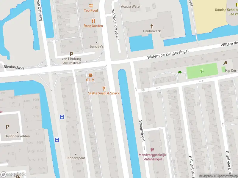 Ambulance met gepaste spoed naar de Marga Klompéstraat in Gouda