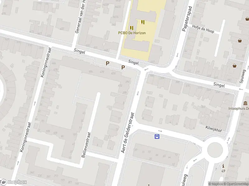 Ambulance met gepaste spoed naar de Singel in Dordrecht