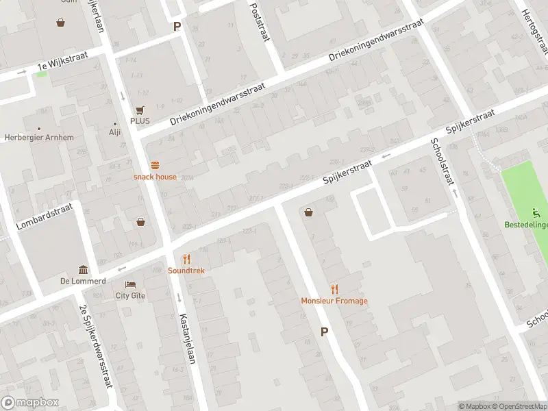 Overlastmelding Spijkerstraat in 6828DJ Arnhem
