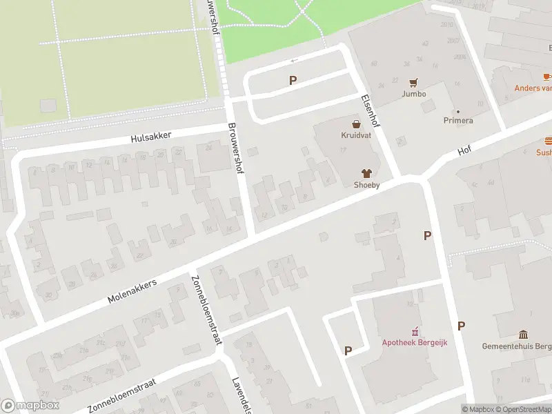 Politie naar de Hulsakker in Bergeijk vanwege ongeval met letsel