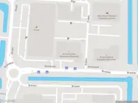 Ambulance met gepaste spoed naar de Breslau in Barendrecht