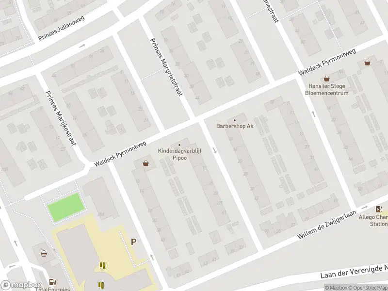 Ambulance met grote spoed naar de Anna van Burenstraat in Dordrecht