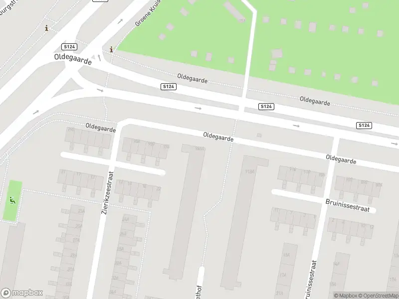 Ambulance met grote spoed naar de Oldegaarde in Rotterdam