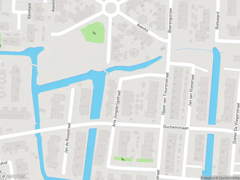 Ambulance met gepaste spoed naar de Arie Jongekrijgstraat in Heinenoord