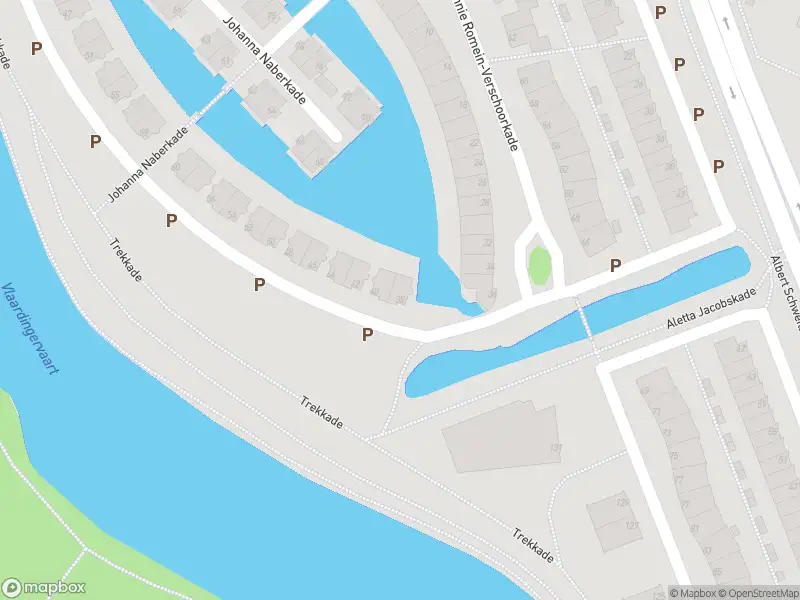 Ambulance naar de Johanna Naberkade in Vlaardingen