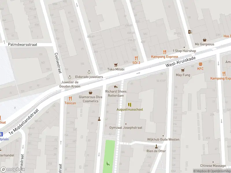 Besteld ambulance vervoer naar de West-Kruiskade in Rotterdam