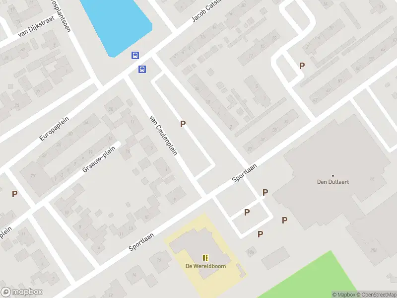 Politie met grote spoed naar de Van Ceulenplein in Hulst vanwege letsel