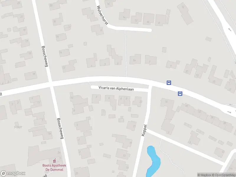 Politie naar de Vic.van Alphenlaan in Boxtel vanwege ongeval met letsel