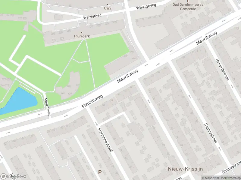 Ambulance met gepaste spoed naar de Mauritsweg in Dordrecht