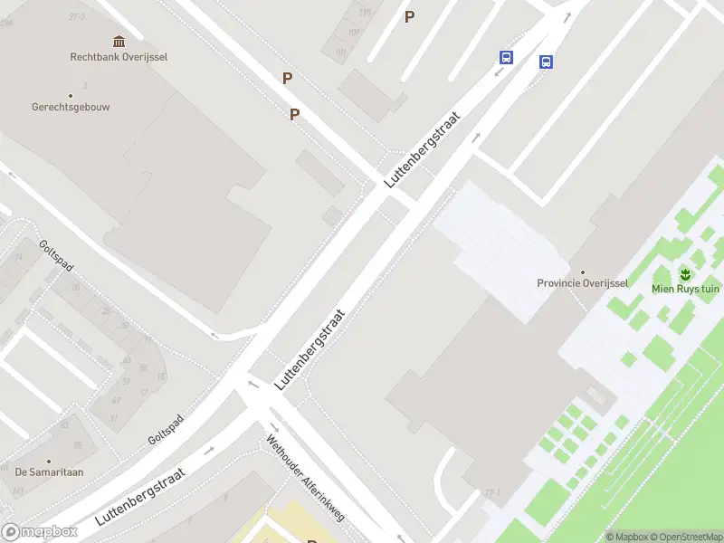 Brandweer met grote spoed naar de Luttenbergstraat in Zwolle vanwege gebouwbrand