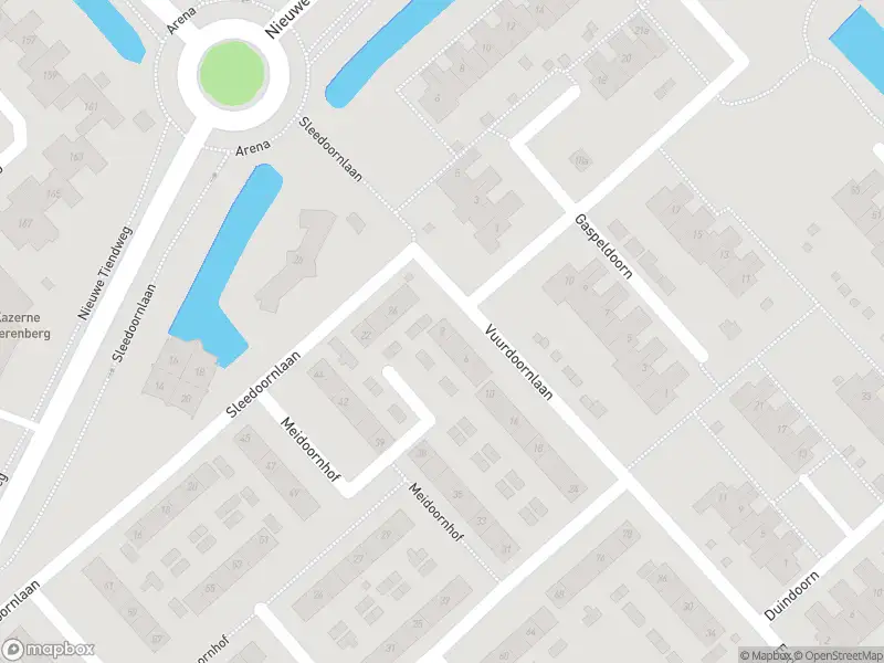 Ambulance met gepaste spoed naar de Vuurdoornlaan in Krimpen aan den IJssel