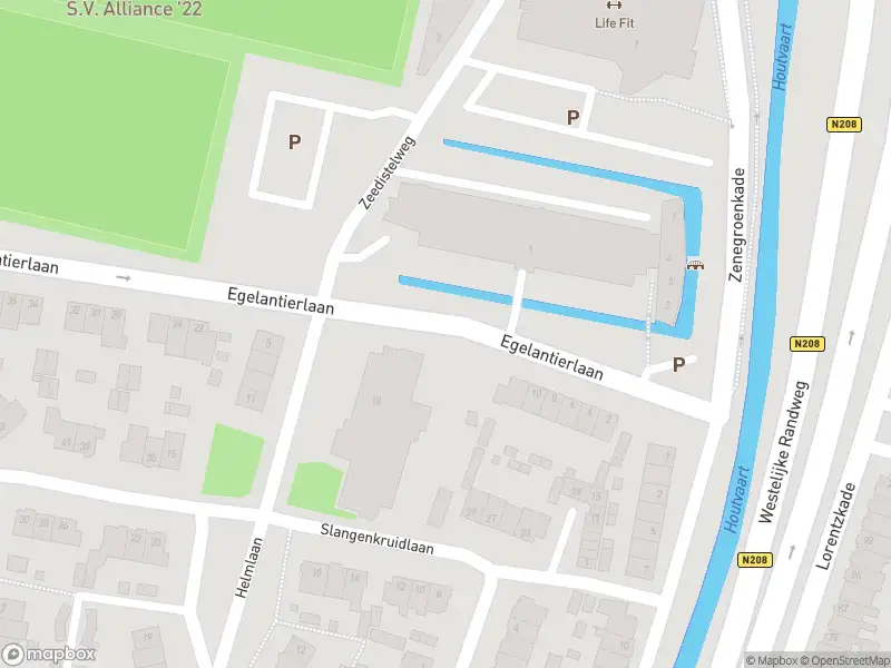 Ambulance met grote spoed naar de Egelantierlaan in Haarlem