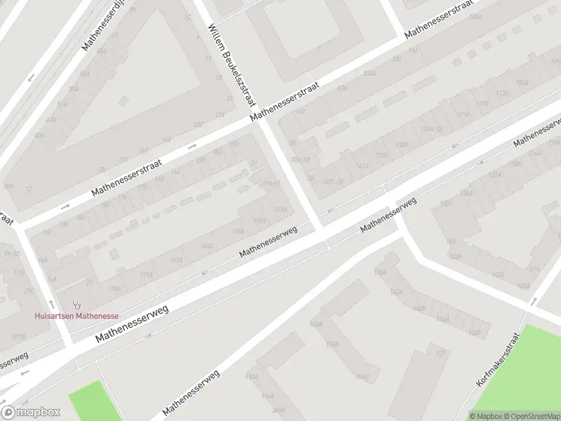 Ambulance met gepaste spoed naar de Mathenesserweg in Rotterdam