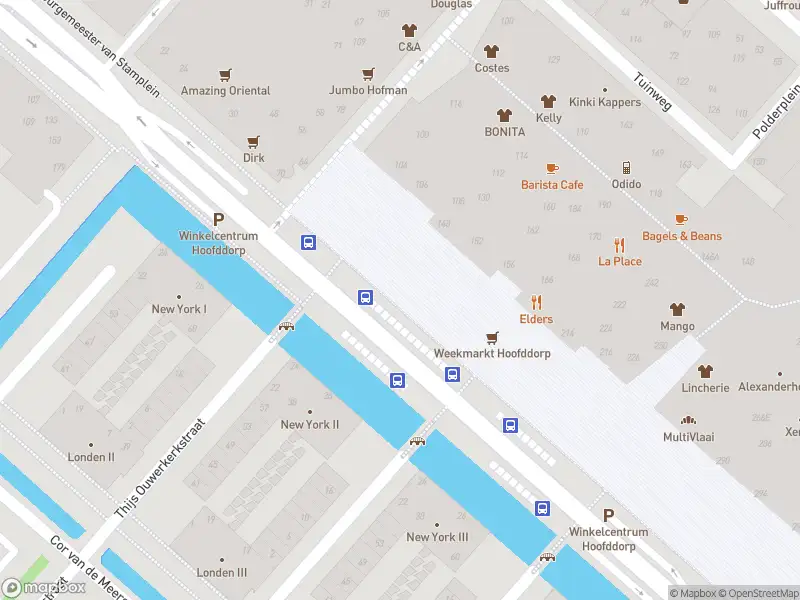 Ambulance naar de Burgemeester van Stamplein in Hoofddorp