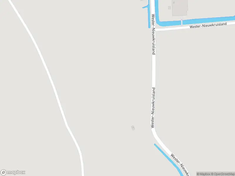 Politie met gepaste spoed naar de Wester-Nieuwkruisland in Kollumerpomp vanwege voertuigen te water