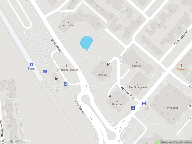 Brandweer met gepaste spoed naar de Verzetsplein in Borne vanwege een liftopsluiting