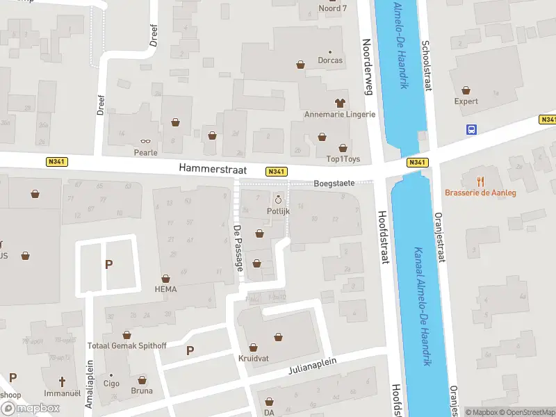 Brandweer met gepaste spoed naar de Puntkolk in Vroomshoop