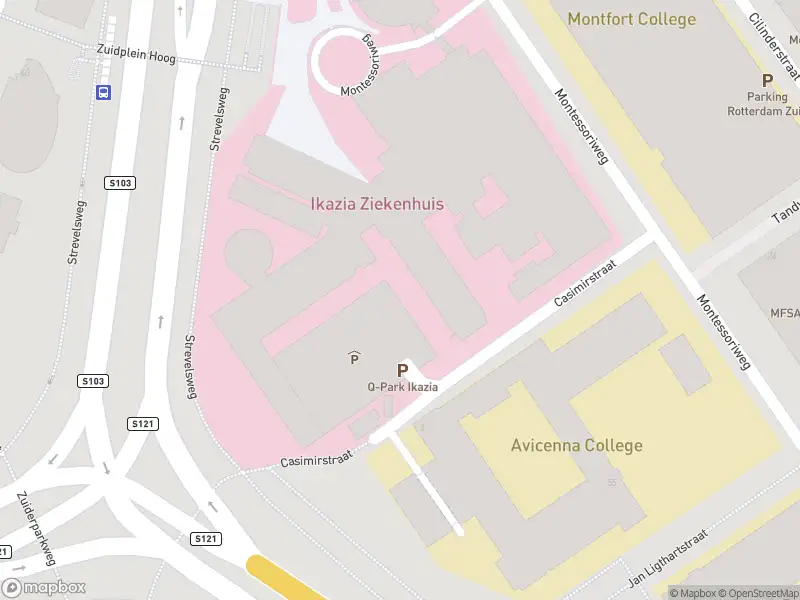 Brandweer met gepaste spoed naar de Casimirstraat in Rotterdam vanwege afgaan automatisch brandalarm