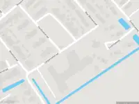 Ambulance met grote spoed naar de Langemeetstraat in Hellevoetsluis