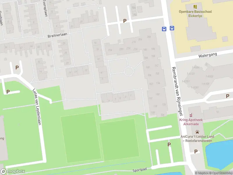 Ambulance met gepaste spoed naar de Piet Mondriaanlaan in Roelofarendsveen