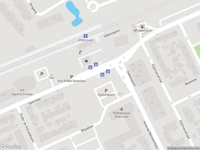 Brandweer met gepaste spoed naar de Stationsplein in Etten-Leur vanwege stankoverlast