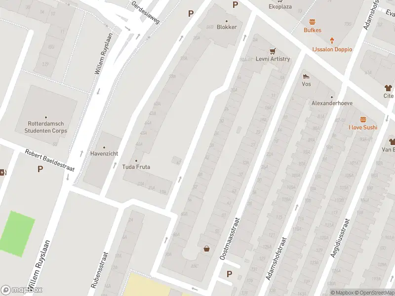 Ambulance met grote spoed naar de Paulus Potterstraat in Rotterdam