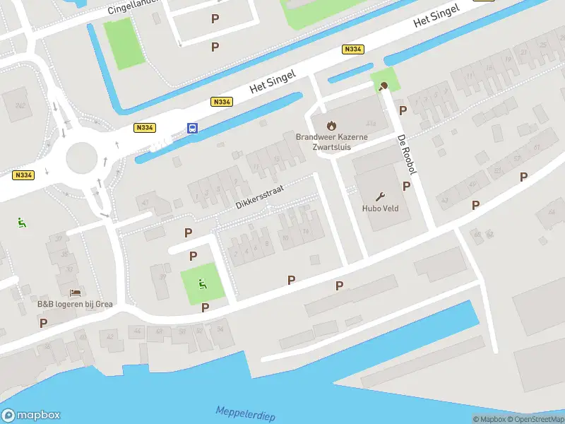 Brandweer met grote spoed naar de Zomerdijk in Zwartsluis vanwege middelgrote brand