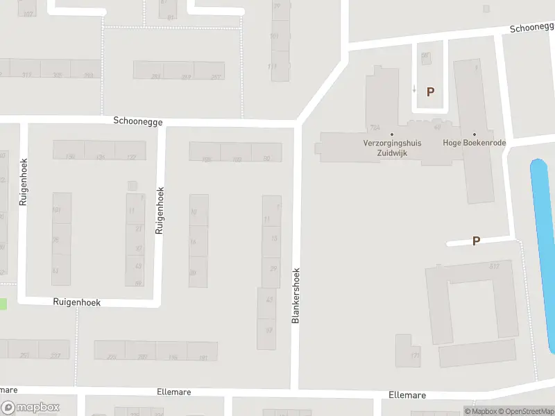 Brandweer met grote spoed naar de Blankershoek in Rotterdam vanwege gebouwbrand