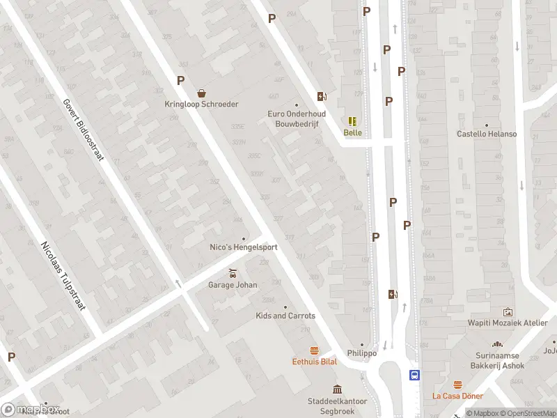 Brandweer met gepaste spoed naar de Reepstraat in 's-Gravenhage vanwege afhijsen patient