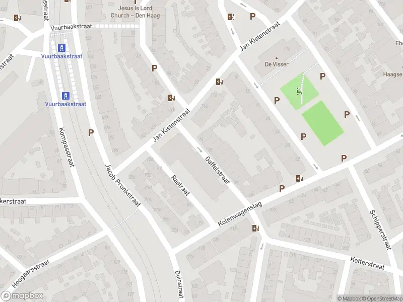 Ambulance met grote spoed naar de Gaffelstraat in 's-Gravenhage