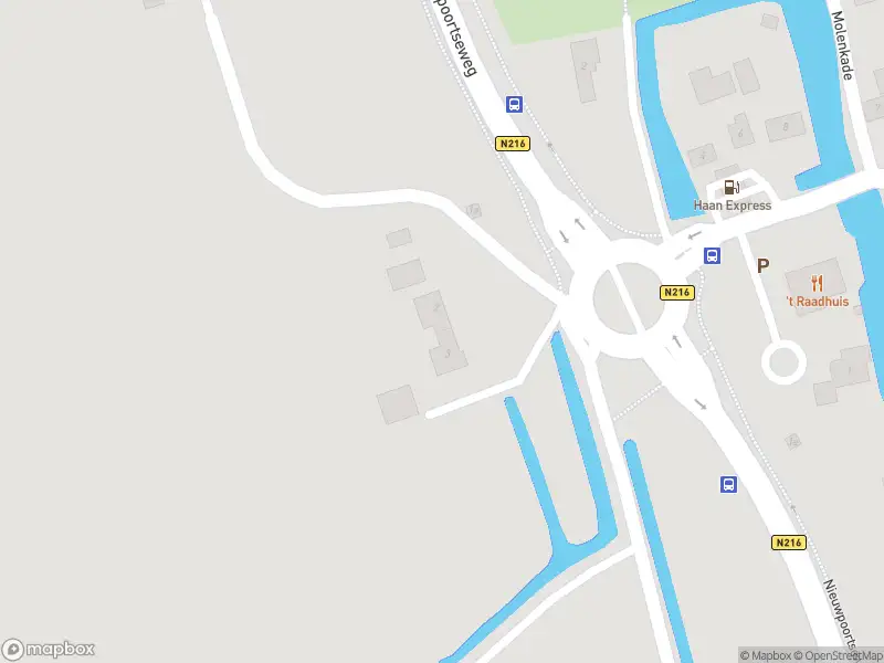 Politie naar de Nieuwpoortseweg in Groot-Ammers vanwege ongeval met letsel