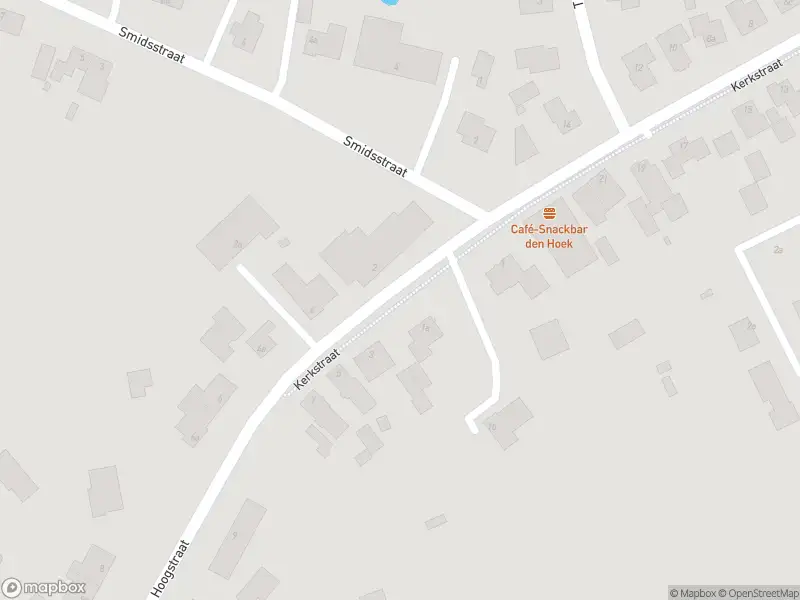 Brandweer met grote spoed naar de Hoogstraat in Hooge Mierde