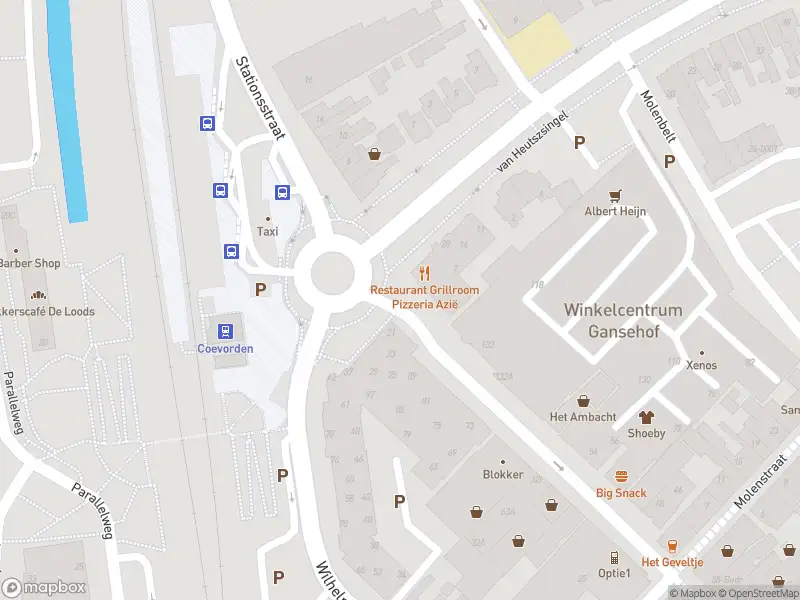 Politie met grote spoed naar de Stationsplein in Coevorden vanwege ongeval met letsel