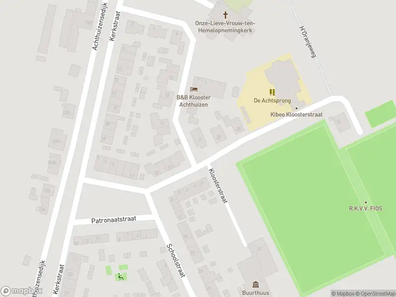 Ambulance met grote spoed naar de Kloosterstraat in Achthuizen