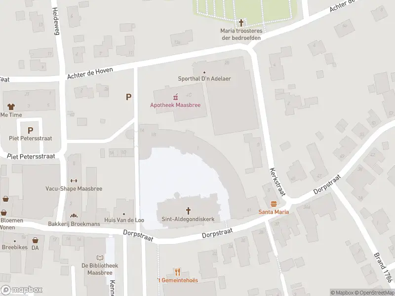 Brandweer met gepaste spoed naar de In den Clockenslagh in Maasbree