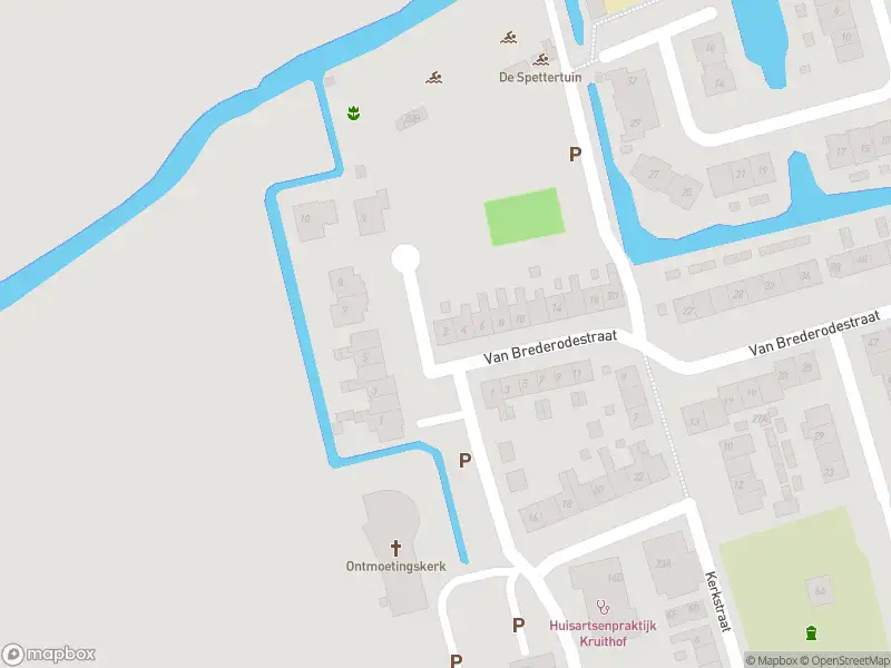 Ambulance met grote spoed naar de Van Brederodestraat in Noordeloos